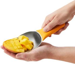 MOHAK Mango Cutter Slicer, Kitchen Tool for Making Fruit Salad Easily Fruit Slicer