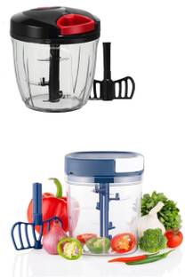 Dervino Combo Multipurpose Plastic Dori Vegetable, onion and Dry Fruit Chopper Vegetable & Fruit Chopper