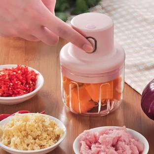 Paper Wings by YES Electric Vegetable & Fruit Chopper USB Chopper Electric Garlic Chopper Electric Vegetable & Fruit Chopper