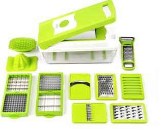 Royalkitchenware 14 in 1 Multipurpose Chopper For Kitchen, Home & Restaurant Vegetable & Fruit Chopper