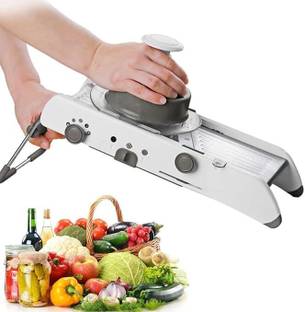 EDBIRET 18 in 1 Stainless Steel Mandolin Slicer Vegetable & Fruit Slicer