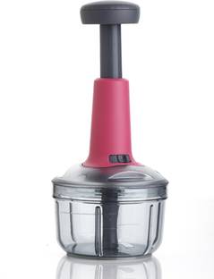 VEKSOR by VEKSOR Chopper, Onion Cutter, Onion Chopper, Vegetable Chopper (Teal, 650ml. 4 Blades) Vegetable & Fruit Chopper