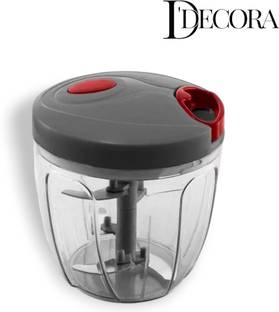 DDecora Heavy Duty 1000ml Unbrekable & Cutter Vegetable & Fruit Chopper
