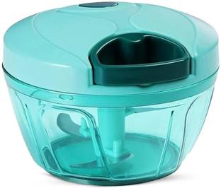 U Shine Ushine Mini Vegetable & Fruit Chopper with 3 Blades & Whisker, 450ml Vegetable Chopper