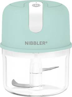SCENTY by Scenty Elite Rechargeable Mini Electric Chopper, and Food 250 Ml, One Touch Operation Electric Vegetable & Fruit Chopper