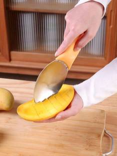 Cpixen Kitchen Tool for Making Fruit Salad Easily, Mango Prep Tool Fruit Slicer