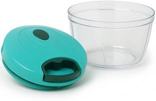 Gelbero Manual Food Chopper with Pull Cord – Ideal for Onions & Tomatoes Vegetable & Fruit Chopper