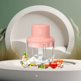 Clairbell Mini Electric Chopper Rechargeable Food Processor with Liquid CoolingSystemMN167 Electric Vegetable & Fruit Chopper