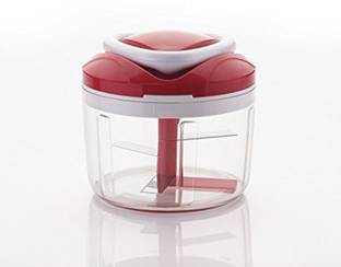 KUBER INDUSTRIES Pull Cord 3-in-1 Plastic Vegetable Chopper (Multi) Vegetable Chopper