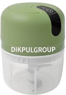 DIKPULGROUP Mini Electric Garlic Machine Electric Grater & Slicer