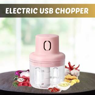 Clairbell Chopper (Electric Rechargeable Chopper) for Kitchen Vegetable Garlic Onion E41 Electric Vegetable & Fruit Chopper