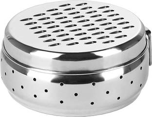 KUBER INDUSTRIES Multifunctional Use |Cheese, Carrot & Coconut Grater Lid with Ventilated Box Vegetable & Fruit Grater
