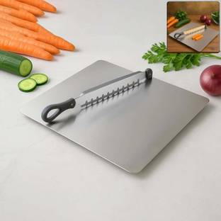 supermom Stainless Steel Multifunctional Vegetable Slicer Tool – Cut & Chop Chopper