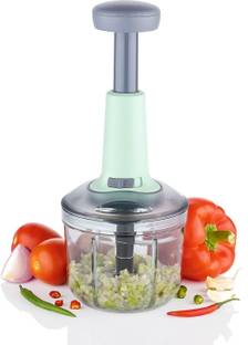 prayati Vegetable and Fruit Cutter Chopper with Easy Push and Close Button Chopper Vegetable & Fruit Chopper