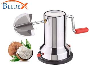 BLLUEX by Blluex Stainless Steel Coconut Scraper Coconut Scraper Shredder Grater for Kitchen/Home Coconut Grater & Slicer