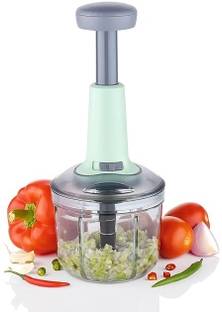 Flipkart SmartBuy New Big size Hand Push 1000 ML with 5 Stainless Steel Blades Vegetable & Fruit Chopper