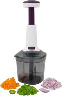 HARMI ENTERPRISE Push Chopper 1100ml Manual Vegetable Cutter Kitchen Tool Vegetable & Fruit Chopper