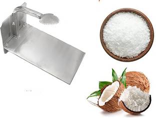 MARKTRADING by CHIRAVA Coconut Scraper / Grater / Chirava (COCONUT SCRAPER) STAINLESS STEEL- TABLE TOP Coconut Grater
