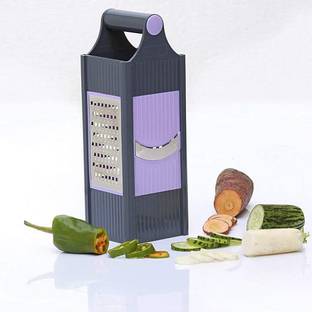 Pershoppe by chopper 24 in 1 Stainless Steel Boxed Slicer Potato Chips Making Machine Cheese Grater Vegetable & Fruit Grater