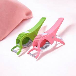 winger Multipurpose 2 in 1 Vegetable and Fruit Cutter & Peeler Vegetable & Fruit Chopper