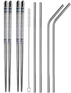 kayru Eating, Chewing, Cooking, Decorative, Training Stainless Steel Korean, Japanese, Chinese, Vietnamese Chopstick