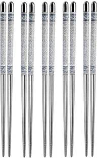 Nimbose Eating, Cooking Stainless Steel Chinese, Japanese, Korean Chopstick