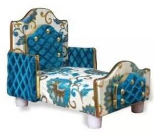 swenky Bed Suitable for 0-3 No. laddu Gopal ji, Krishna ji, Thakur ji, Kanha ji. Bed Wooden All Purpose Chowki