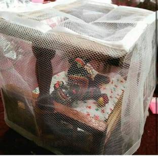 krishnagallery1 Laddu Gopal Mosquito Net Bed Wooden Quality 0 To 5 No, Wooden Pooja Chowki