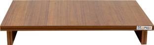 Stymax ENGINEERED WOOD LARGE PATTA FOR HOME,POOJA CHOWKI, ALL PURPOSE, (MEDIUM) BROWN Wooden All Purpose Chowki