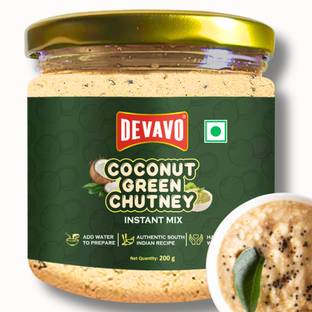 DEVAVO Coconut Green Chutney Powder