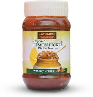 ATHARV LIME PICKEL I KHATTA MEETHA I ADDED GRAPES Chutney Paste