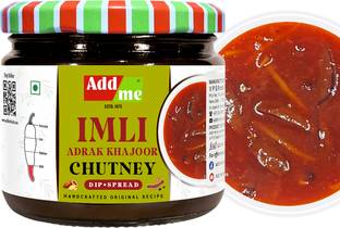 Add me Sweet |Spicy|Tangy Imli adrak khajoor chutney, Tamarind Ginger Dates dip spread Chutney Granules