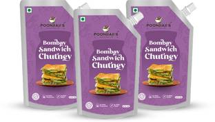 poonjiaji"s Bombay Sandwich Green Chutney 600g | No Preservatives Chutney Paste