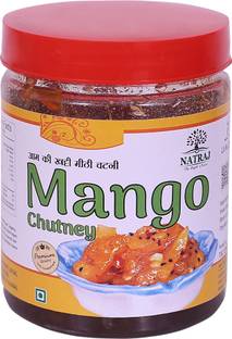 NATRAJ The Right Choice Sweet Mango Chutney - Aam ki Chutney | Homemade Khatta Meetha Mango Chunda Chutney Paste