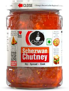 Ching's Secret Schezwan Chutney, Spicy & Tangy, Dip, Spread, Cook, Chutney Paste