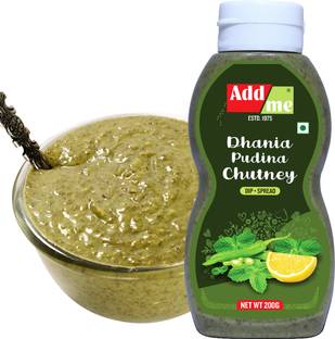 Add me Dhaniya Pudina Chutney Classic Indian Mint Sauce bhelpuri pani Puri chutney Chutney Paste