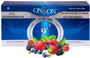 on and on Elements On & On 9E5 Drink Juice Concentrate - Natural Antioxidant Juice