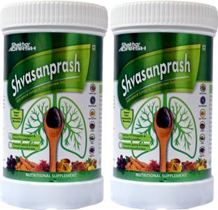 shvasanprash Chyawanprash 1kg|Breath Easily|Lungs & heart care|Honey Based|Pack Of 2