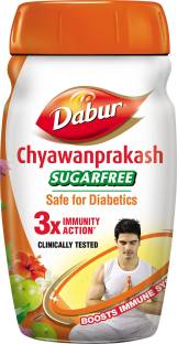 Dabur Chyawanprakash Sugarfree 500g | Safe for Diabetics| 3X Immunity Action