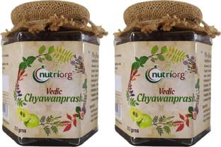 Nutriorg Vedic Chyawanprash - Made from 54 Organic Herbs (250x2))