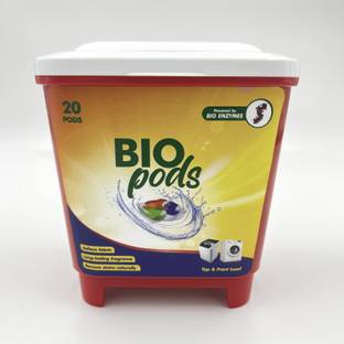 BIOPODS Laundry Pods Wet PVA Fibers Cleaning Cloth