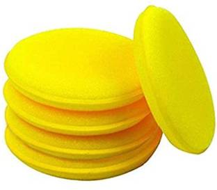 Bwel Care Car Polish Wax Applicator Sponge Pad Wet and Dry Sponge Cleaning Cloth