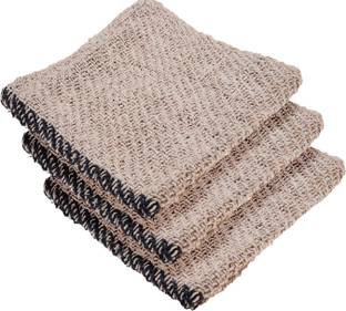 KUBER INDUSTRIES Plain Floor Cleaning Pocha for Home|Large|28x28 Inch|Pack of 3|White Wet and Dry Cotton Cleaning Cloth