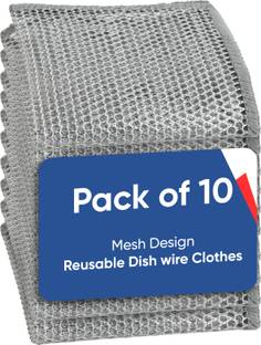 Nofy Non Scratch Wire Dish Cloth, Counters Dry Stainless Steel Scrub Pad