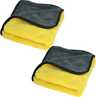 Honbon Twisted Loop Super Absorbent Towel Endless Design with Lint & Streak-Free Cloth Wet and Dry Microfiber Cleaning Cloth