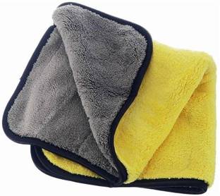 vedo 800 GSM Microfiber Cloth for Car Cleaning and Detailing - 40cm x 40cm Multicolor Wet and Dry Microfiber Cleaning Cloth