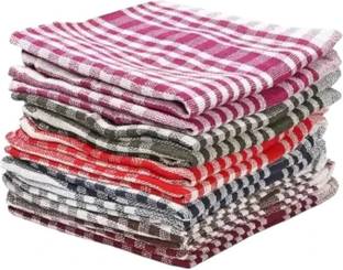 Lovivaru Kitchen duster Wet and Dry Cotton Cleaning Cloth Wet and Dry 18*18 Dry Cotton Cleaning Cloth