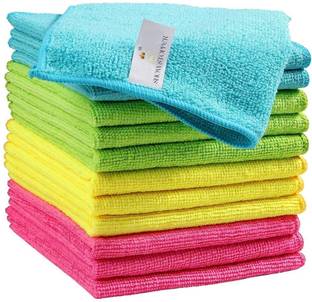 SHOWSTOPPER Microfiber Towel 250 GSM (30cm x 30cm) Dry Microfiber Cleaning Cloth