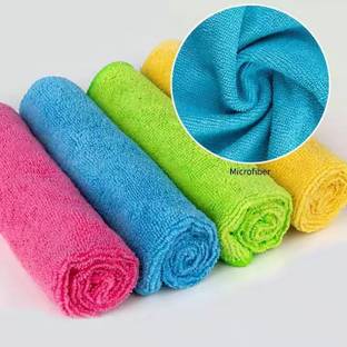 KleanShine Non-Linting, Multi-Surface Cleaning Towels for Home Use Wet and Dry Microfiber Cleaning Cloth