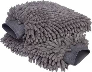 BSVR Premium Microfiber Gloves Double Sided Cleaning Glove Home Office Kitchen 106 Wet and Dry Duster